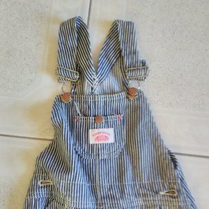 Boys Striped Cute Overalls - Boys (5/6)